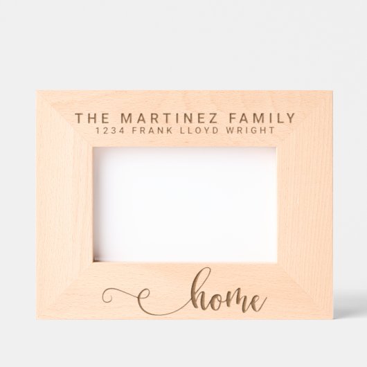 Cadres Gravés Personalized Realtor Closing Gift For Client (Recto)