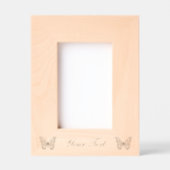 Cadres Gravés Personalized Wood Frame for Her Engraved Frames (Recto)