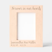 Cadres Gravés Personnalisation de l'arborescence des mémoriaux (Recto)