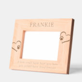 Cadres Gravés Pet Memorial Loever (Gauche)