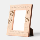 Cadres Gravés Photo du Mémorial catholique (Gauche)