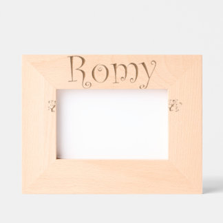 Cadres Gravés Photo frame Romy trendy first name