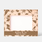 Cadres Gravés Plumeria (Recto)