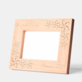 Cadres Gravés Plumeria pour vacances en famille tropicale (Gauche)