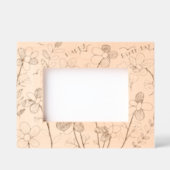 Cadres Gravés Printemps Fleurs de gribouillages uniques Annivers (Recto)