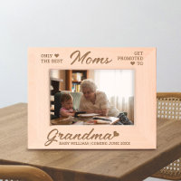 Promu à grand-mère Faire-part personnalisée pour b