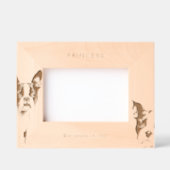 Cadres Gravés race de chien personnalisée (Recto)