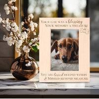 Raté au-delà de la mesure Pet Memorial Keepsaké
