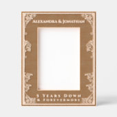 Cadres Gravés Romantic Forevermore photo Mariage nouvellement ma (Recto)