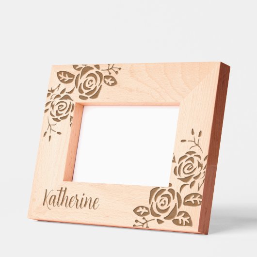 Cadres Gravés Rose (Gauche)