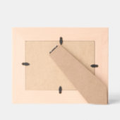 Cadres Gravés Rose Peach Gold Glam (Verso)