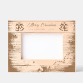 Cadres Gravés Rustic Wood Jingle Bells Merry Christmas Holiday (Recto)