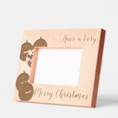 Cadres Gravés Rustique tendance ont un très joyeux Noël (Gauche)