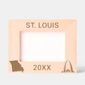 Cadres Gravés Saint-Louis Arch Missouri Custom (Recto)