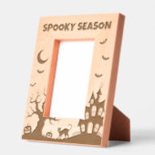 Cadres Gravés Scène d'Halloween de la Saison Effrayante (Gauche)