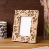 Cadres Gravés Shamrock Clover Pattern Four Leaves (Gauche)