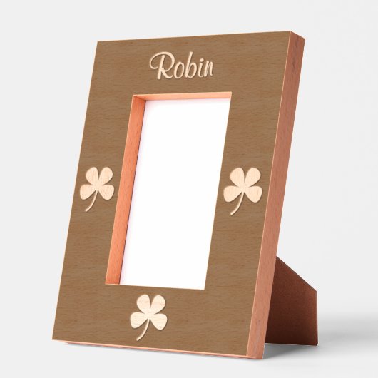 Cadres Gravés Shamrock Irish St. Patrick's Day 4Sean (Gauche)