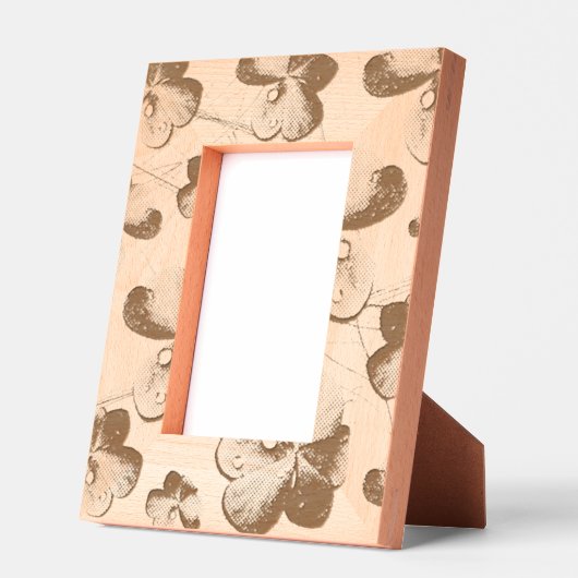 Cadres Gravés Shamrock vert St Patrick iPhone 5 Coque-Mate (Gauche)