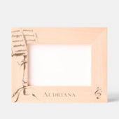 Cadres Gravés Sheet Music Notes Personalized (Recto)