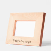 Cadres Gravés Simple Add Your Message Text Template (Gauche)