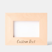 Cadres Gravés Simple Ajouter votre Modèle de script cursif de te (Recto)