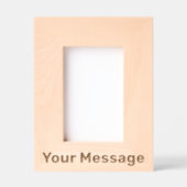 Cadres Gravés Simple Ajouter votre Modèle de texte de message (P (Recto)