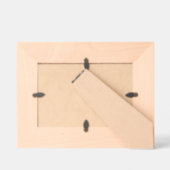 Cadres Gravés Simple Collègue devis Custom Wood Picture Frame (Verso)