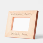 Cadres Gravés Simple Collègue devis Custom Wood Picture Frame (Gauche)