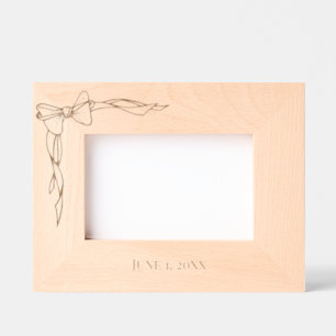 CADRES GRAVÉS SIMPLE LIVRE PERSONNALISÉ DATÉ PHOTO MARIAGE