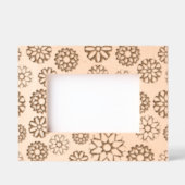 Cadres Gravés Snowflakes rustiques (Recto)