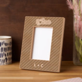 Cadres Gravés Soulmate Engraved Wood Laser Etched Picture Frame (Gauche)