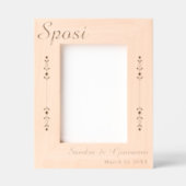 Cadres Gravés Sposi Personalized (Recto)