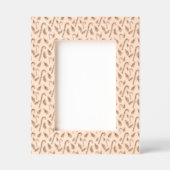 Cadres Gravés Sucre de canne de Noël Motif 5x7 (Recto)