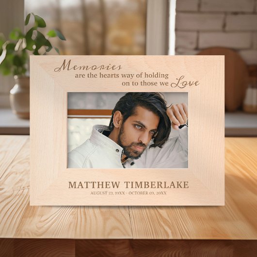 Cadres Gravés Sympathie de citation commémorative