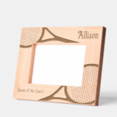 Cadres Gravés Tennis Ace personnalisable (Gauche)