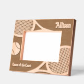 Cadres Gravés Tennis Ace personnalisable (Gauche)