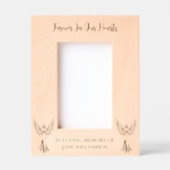 Cadres Gravés Toujours dans nos coeurs | Angel gardien 6x4 (Recto)