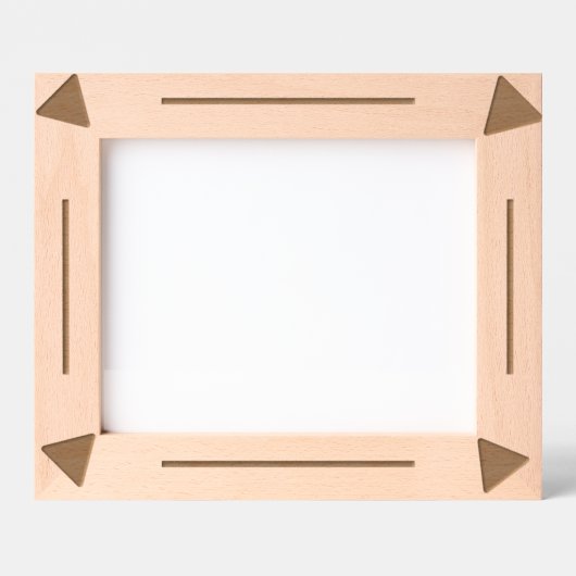 Cadres Gravés Trames ajustées - Triangles et lignes (Recto)