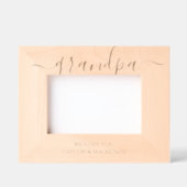 Cadres Gravés Typographie de défilement personnalisée (Recto)