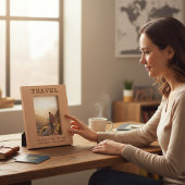 Cadres Gravés Typographie de définition du dictionnaire de voyag