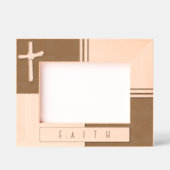 Cadres Gravés Unique Personnalisé Christian Palm Cross Art (Recto)