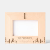 Cadres Gravés Vacances à ski sur mesure (Recto)