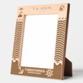 Cadres Gravés Vacances nautiques (Gauche)