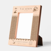 Cadres Gravés Vacances nautiques (Gauche)