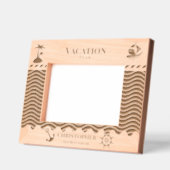 Cadres Gravés Vacances nautiques (Gauche)