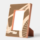 Cadres Gravés Vélo Abstrait (Gauche)