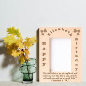 Cadres Gravés Verset biblique et textes simples verticaux pour l