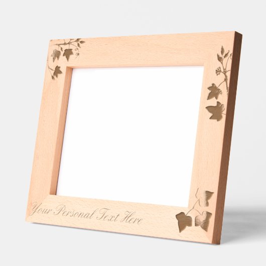 Cadres Gravés Vins et feuilles (Gauche)