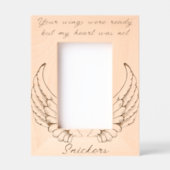 Cadres Gravés Vos ailes étaient prêtes (Recto)