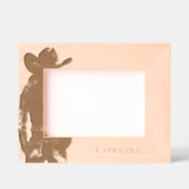 Cadres Gravés Western Cowgirl  (Recto)